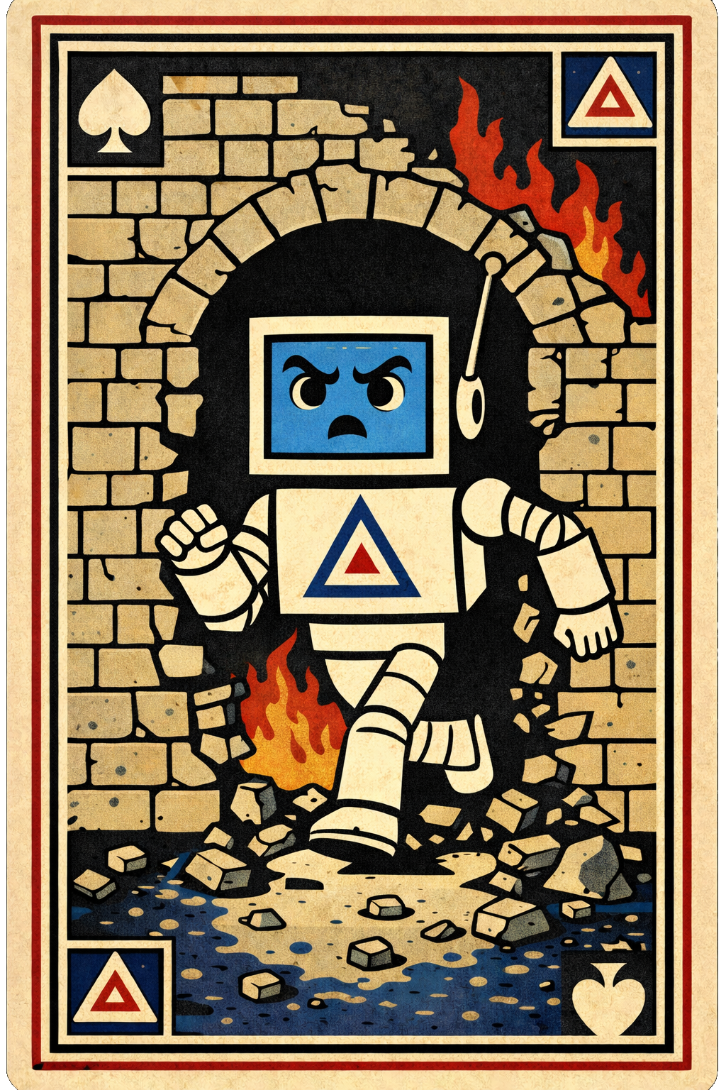 le bot escapes prison