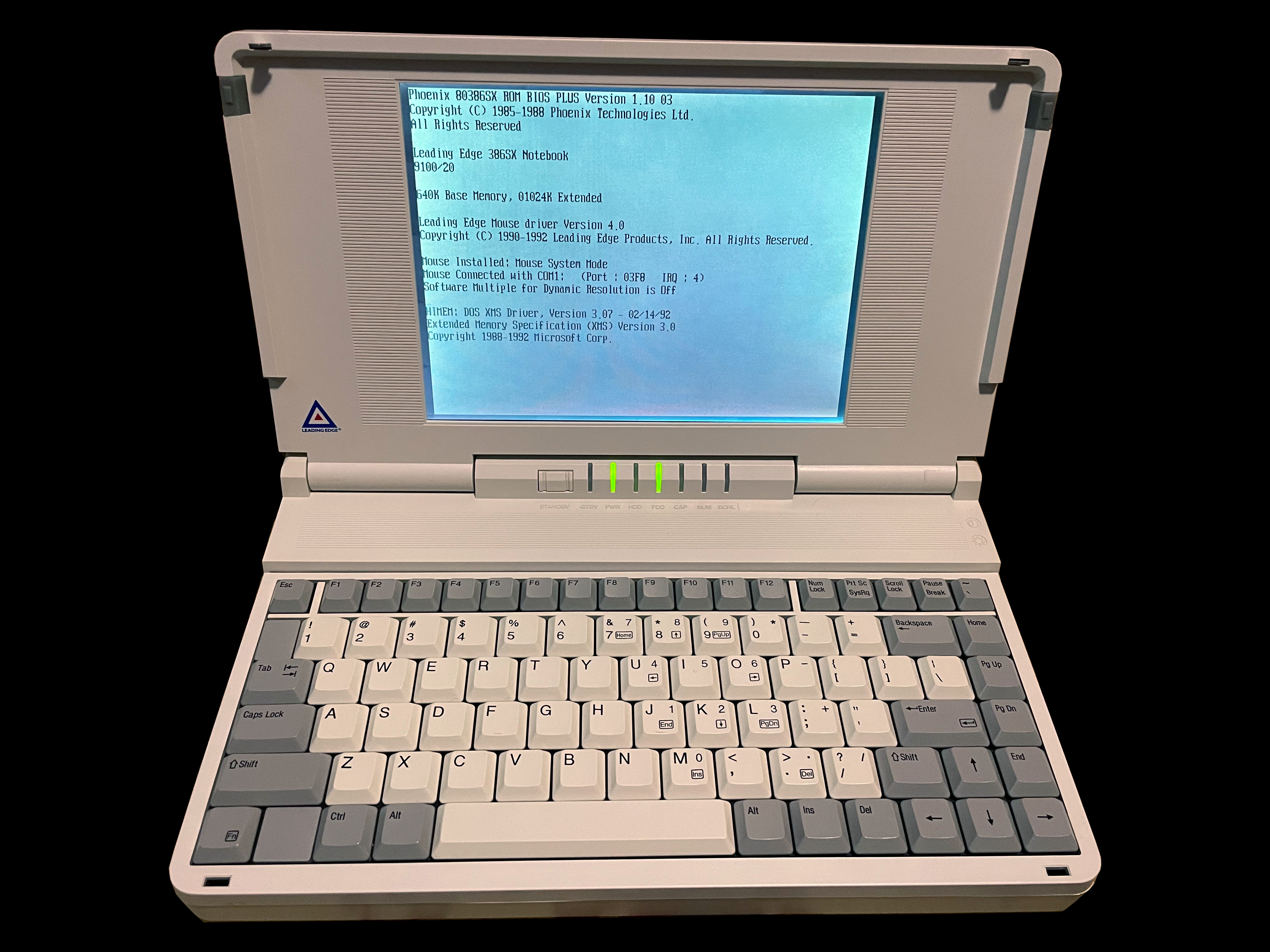 386sx notebook