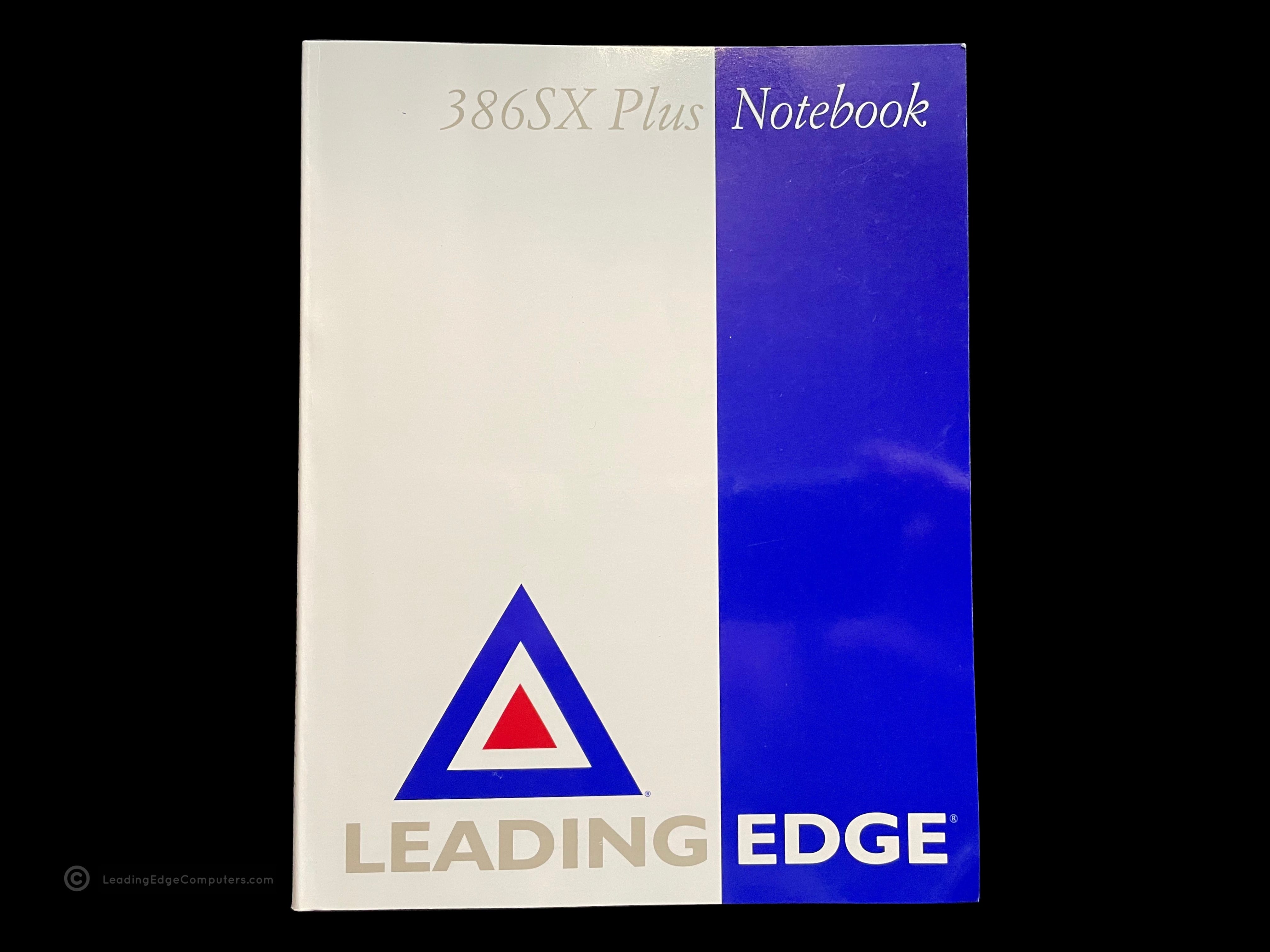 386sx plus notebook manual