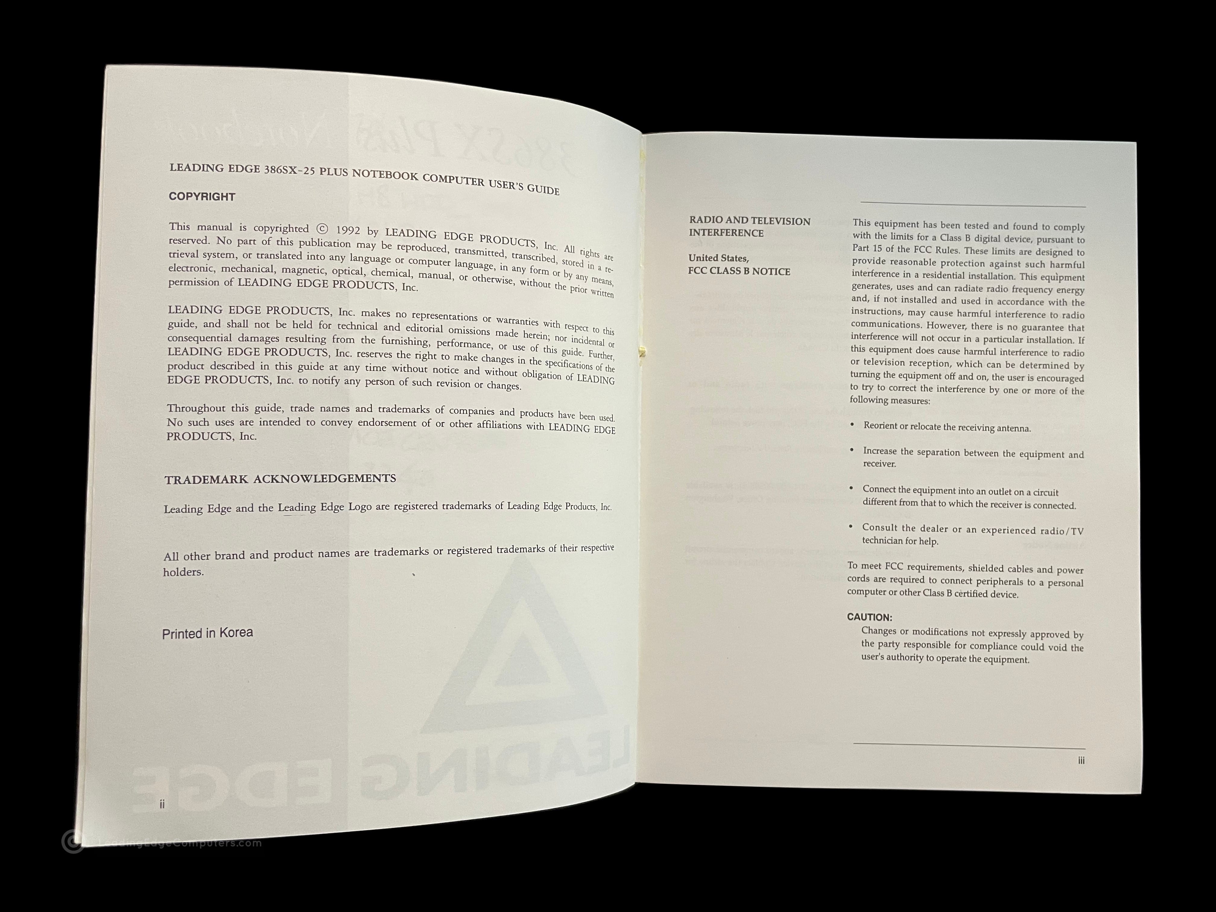 386sx plus notebook manual