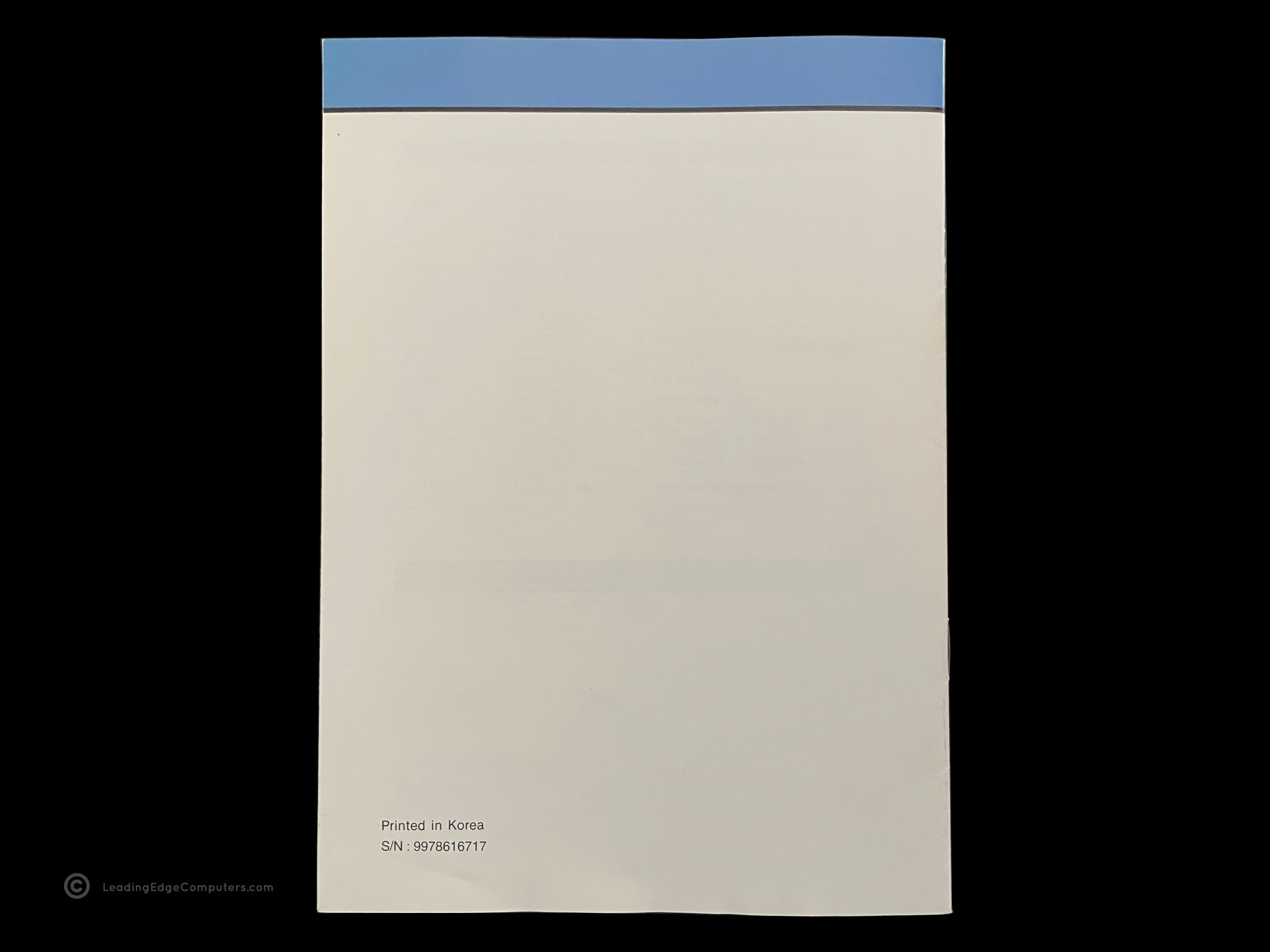 rear cover of cmc-1417ae manual