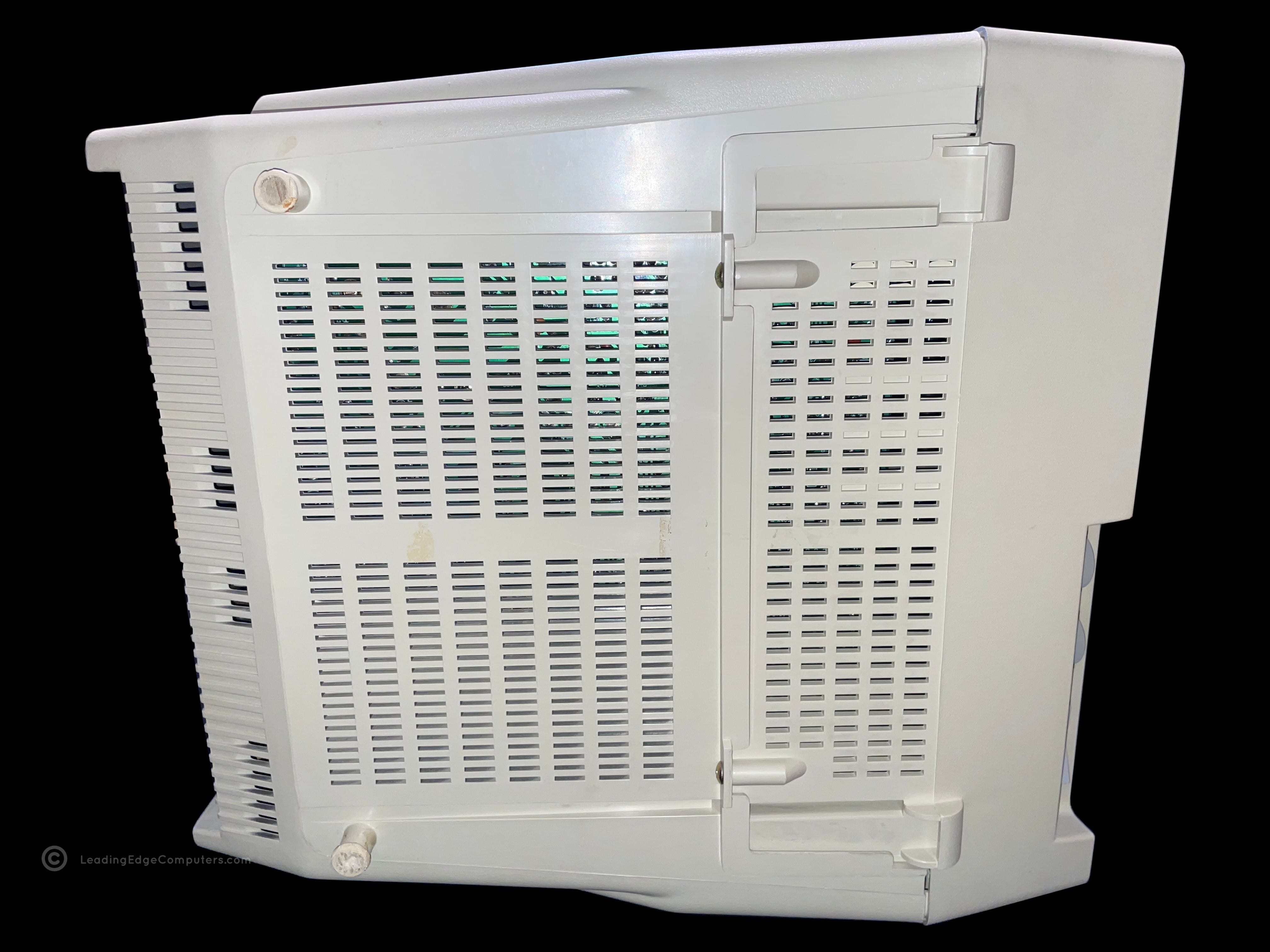 A photo of the bottom of the Leading Edge DRC-1311 monitor