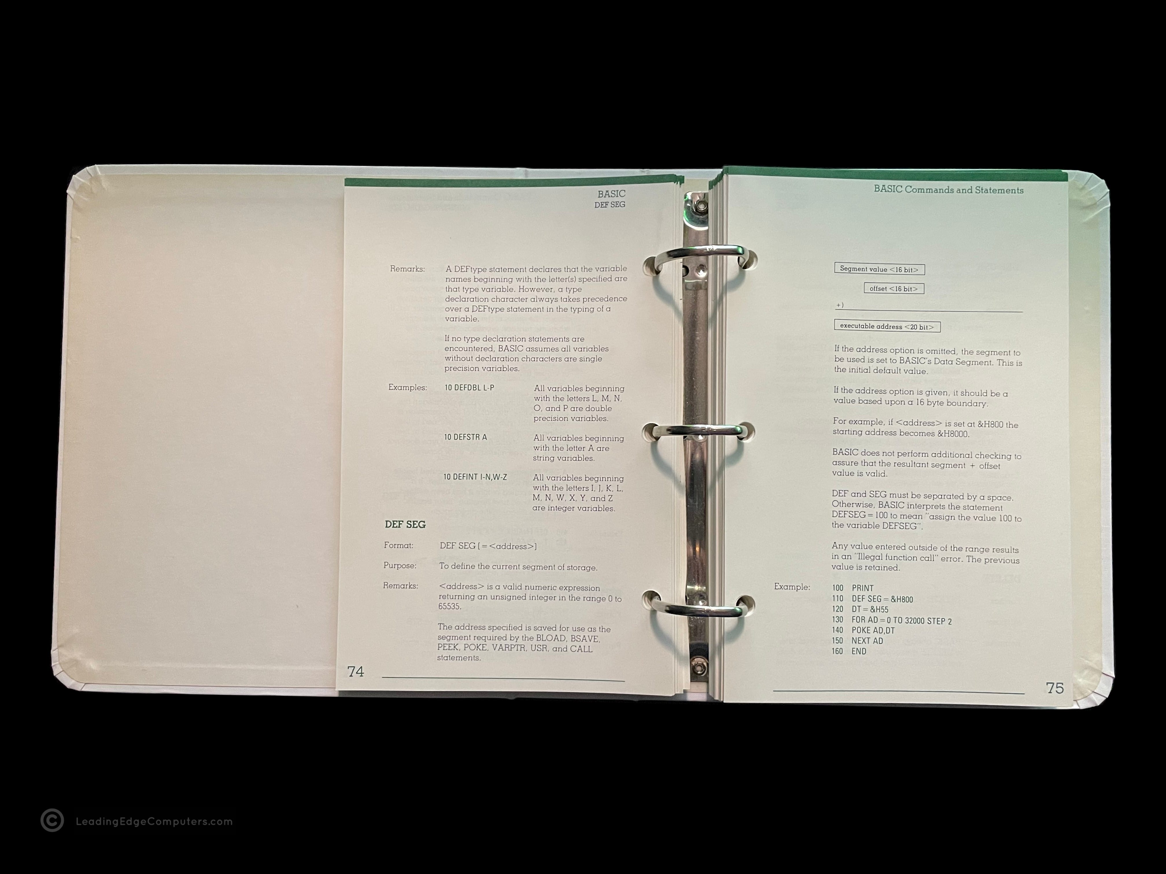 Guide to Basic Version 2.0 Manual