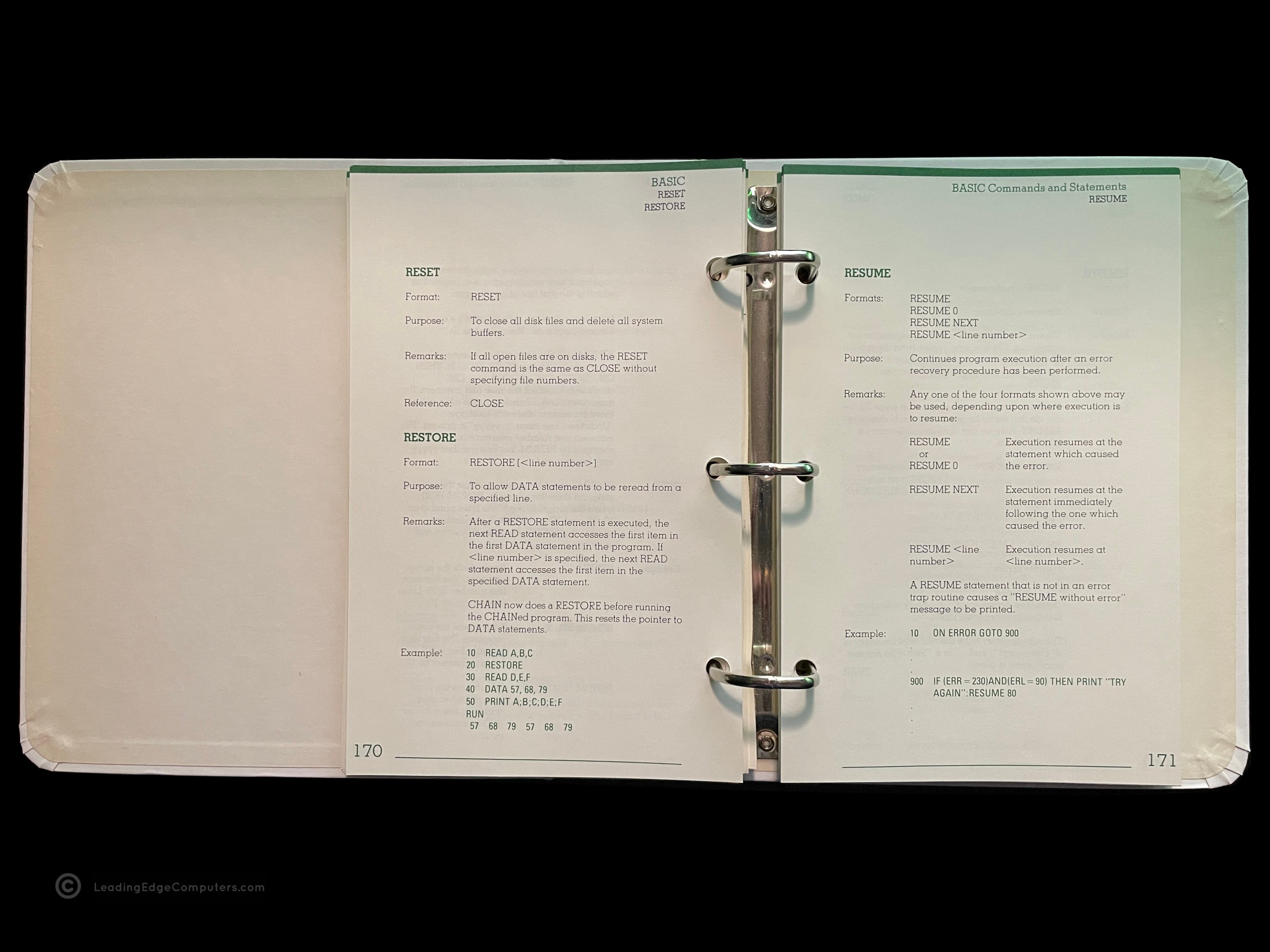 Guide to Basic Version 2.0 Manual