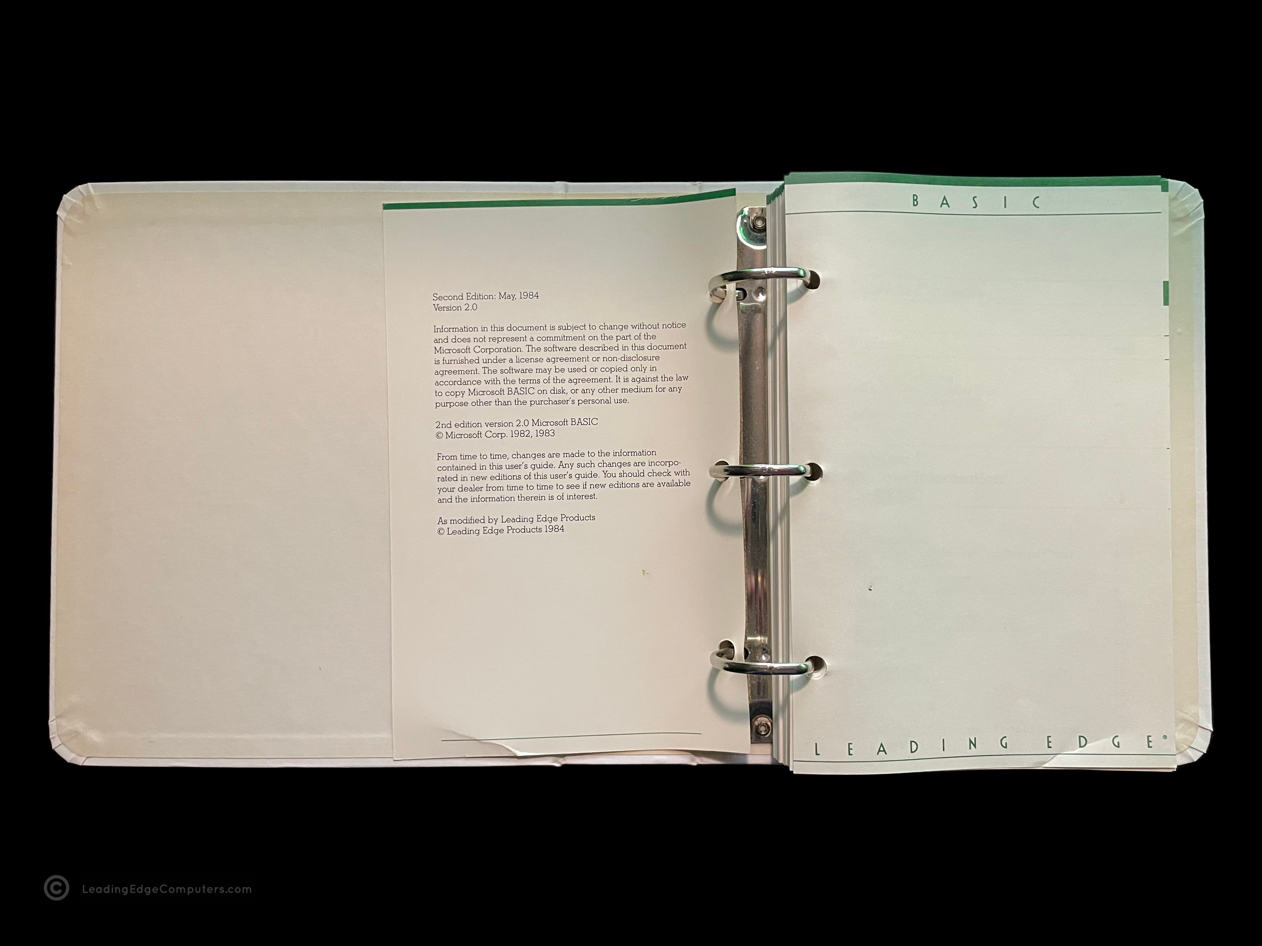 Guide to Basic Version 2.0 Manual