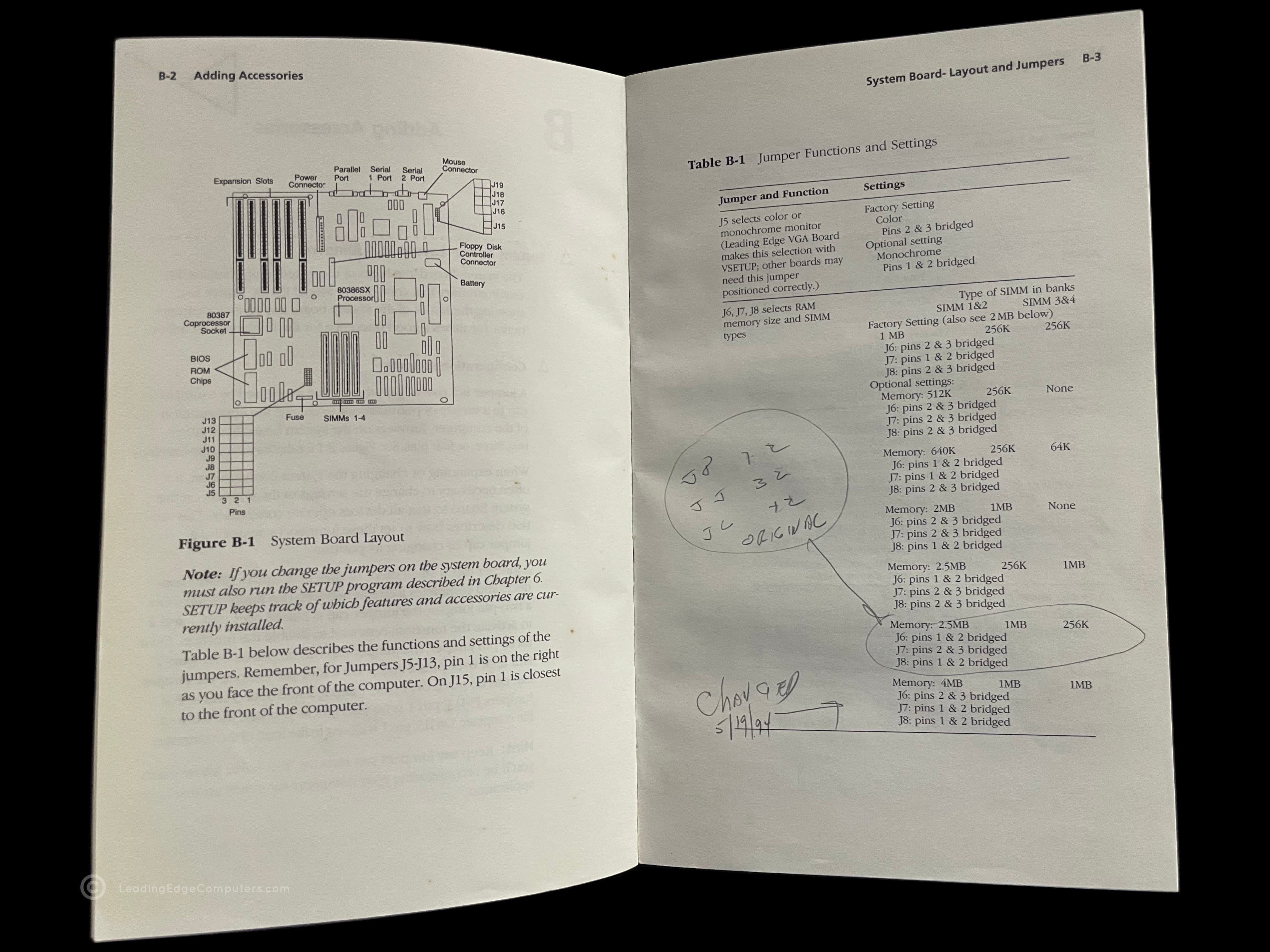 upgrading the machine