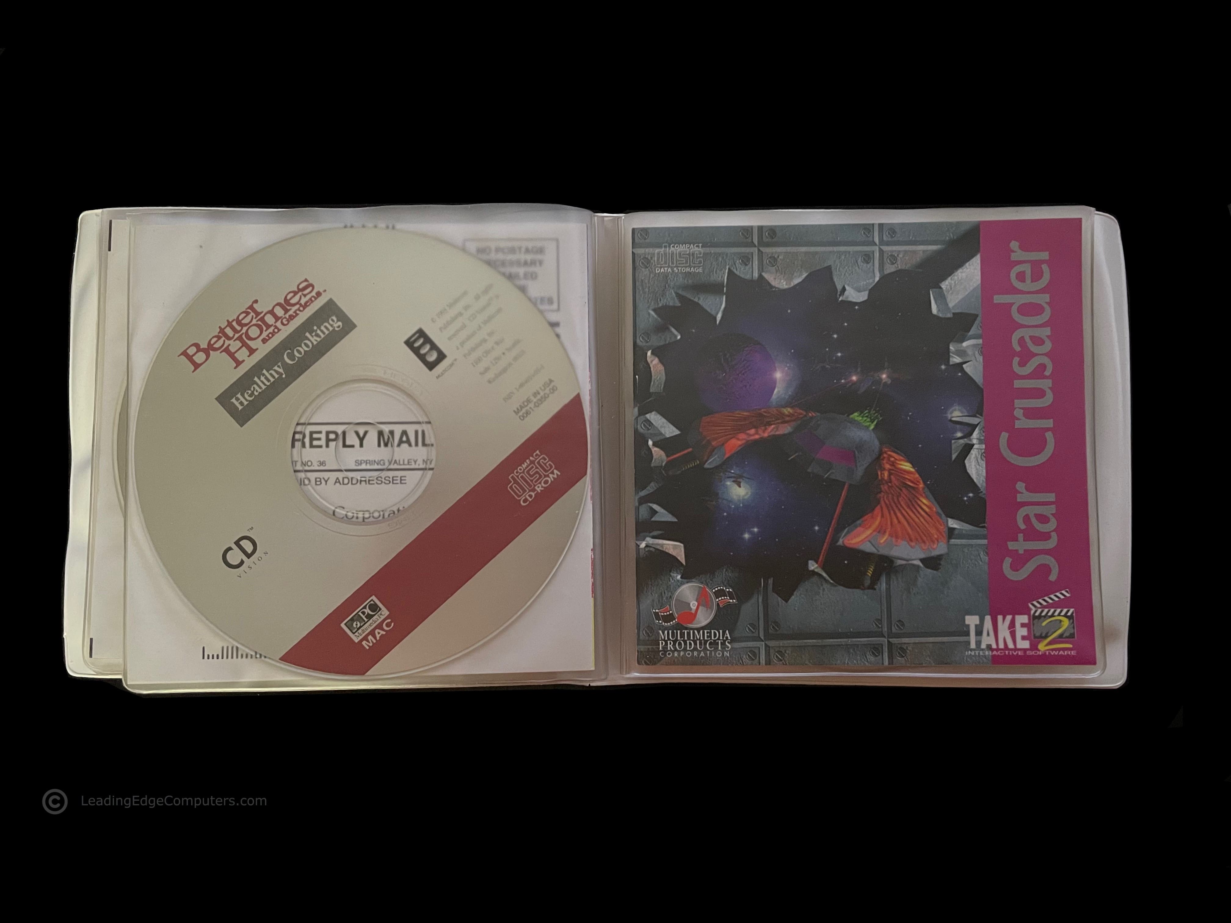 cover slip for Take 2's Star Crusader CD-ROM