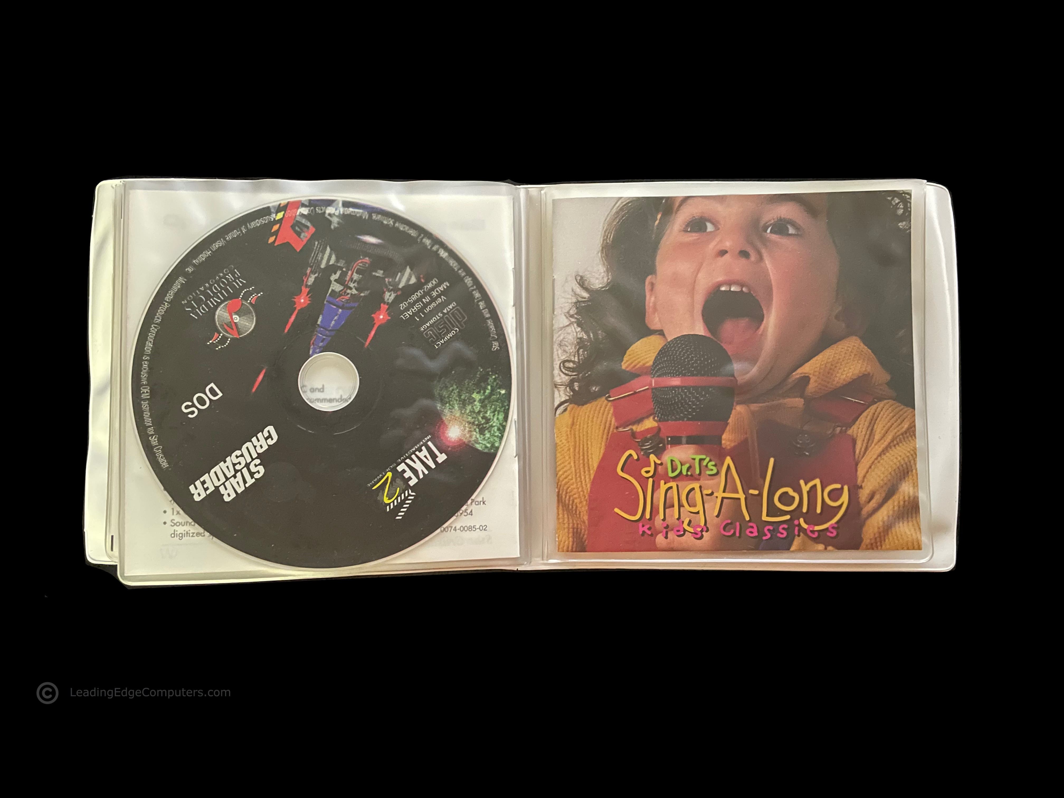 cover slip for Dr. T's Sing-A-Long Kids Classics CD-ROM