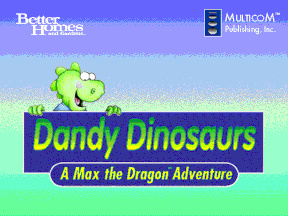 dandy dinosaurs intro page