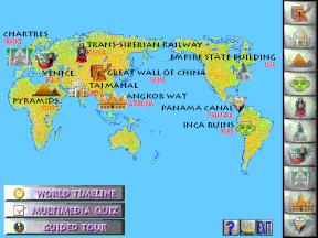 main menu of 10 manmade wonders