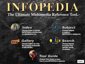 infopedia main menu